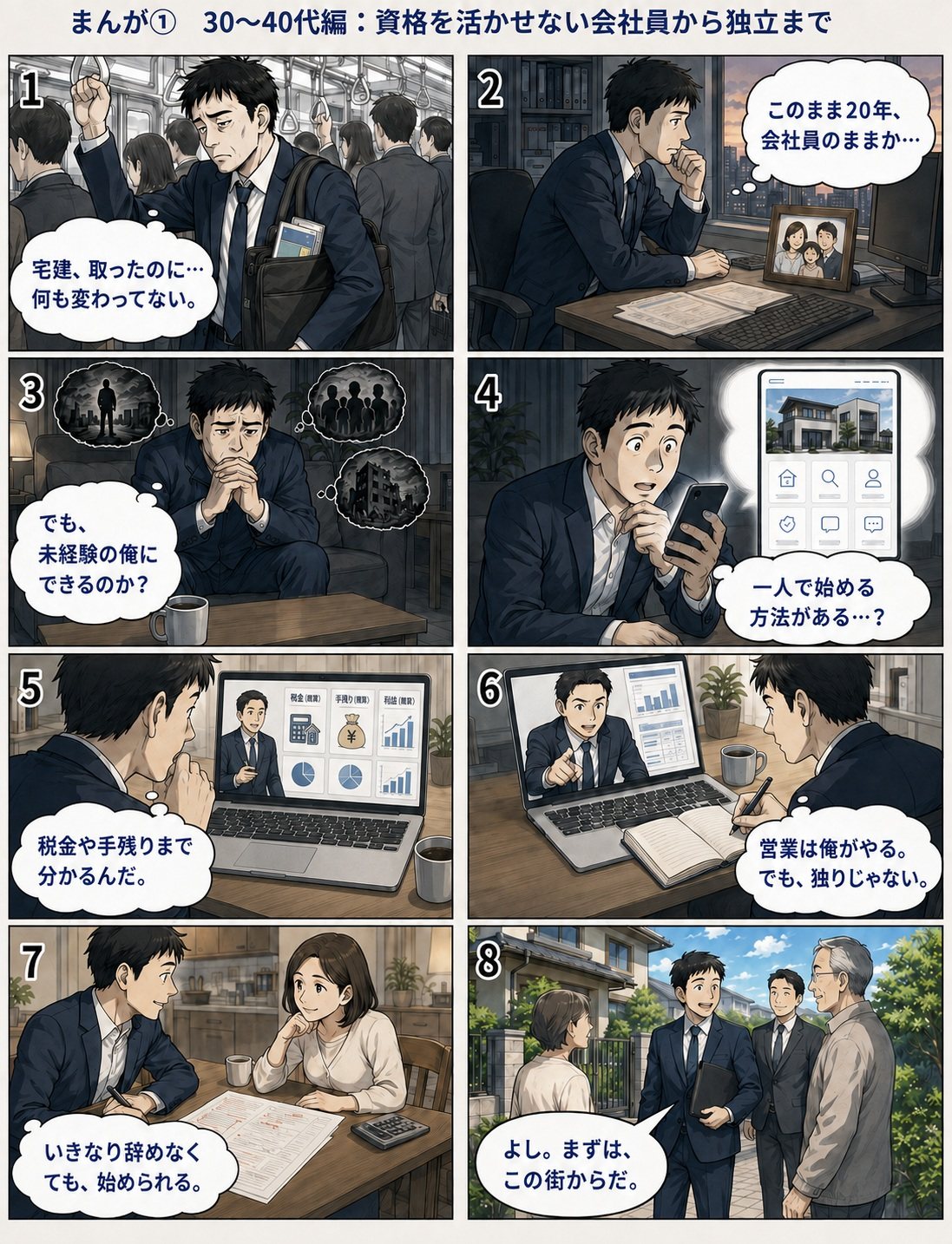 まんが 30〜40代編